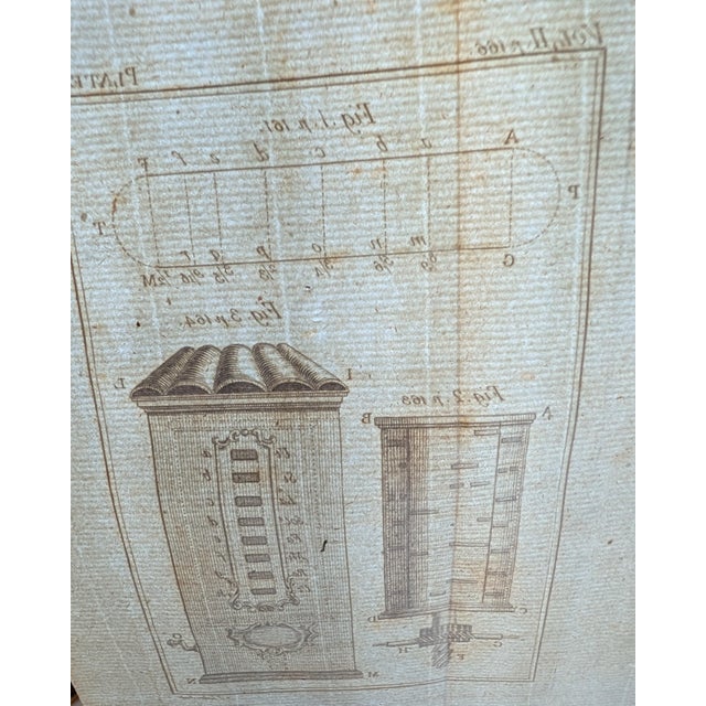 Late 18th Century Antique Engraving, c.1780 — Mechanical Music Box Diagram, J. Lodge (1753–1796) For Sale - Image 5 of 6