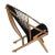Noir NOIR Mateo Chair, Bleached Teak For Sale - Image 4 of 5