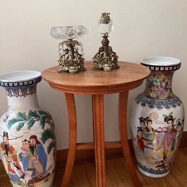 Mid 20th Century Hollywood Regency Loevsky & Loevsky Crystal Ashtray and Lighter Smoking Set With Brass Cherub Base- 2 Pieces For Sale - Image 12 of 12