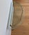 Vintage Italian Brass and Glass Demi-Lune Console Table For Sale - Image 13 of 18