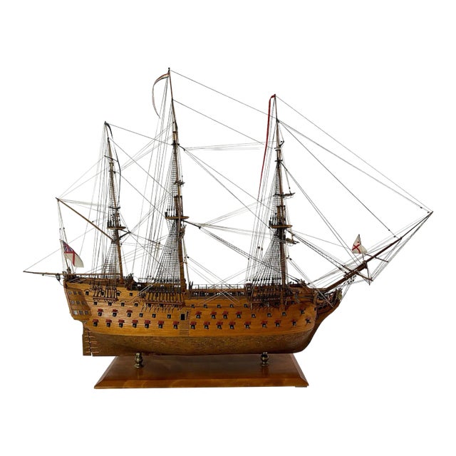 Model of the British Royal Navy Frigate HMS Victory For Sale