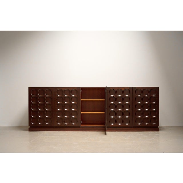 Brutalist Brutalist Sideboard by Frans Defour, Belgium, 1970s For Sale - Image 3 of 13