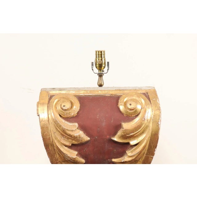 Transparent A 19th Century Italian Fragment Lamp For Sale - Image 8 of 9