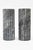 Marble Ribbed Column Vases in Gray and White Veining Pair Of, Italy For Sale In Miami - Image 6 of 6