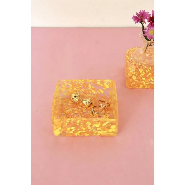 Hollywood Regency Vintage Murano Bathroom Set from La Murrina, Italy, 1970s, Set of 2 For Sale - Image 3 of 10