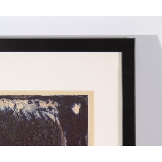 Contemporary “Conflict” Abstract Aquatint Print Signed by Joan Farrar For Sale - Image 3 of 9