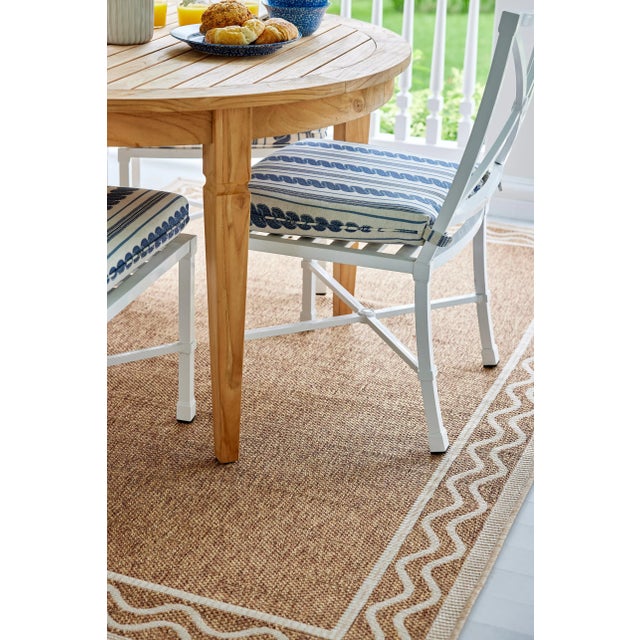 Almond Erin Gates by Momeni Saybrook Ripple Natural Indoor/Outdoor Area Rug 2' X 3' For Sale - Image 8 of 12