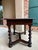 Antique English Barley Twist Writing Table Library Desk Jacobean Walnut C1880 For Sale - Image 12 of 18