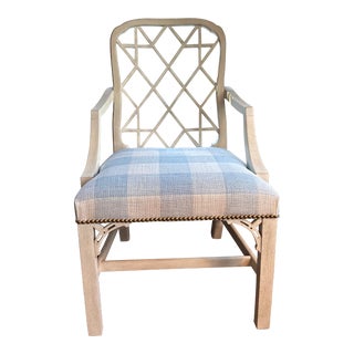Suzanne Kasler Linwood Arm Chair For Sale