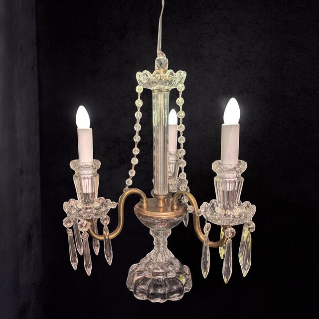 Illuminate your space with timeless elegance using this stunning rewired 1940s Czechoslovakia Candelabra Lamp. Perfect for...