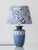 Vintage Blue and White Ceramic Table Lamps, 1970s, Set of 2 For Sale - Image 14 of 18