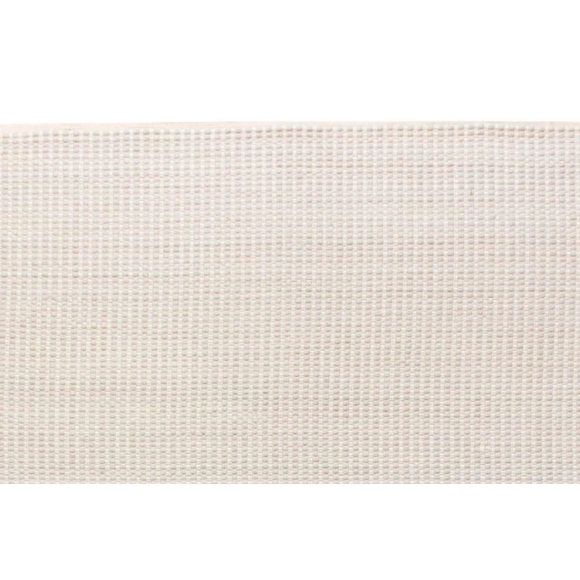Contemporary Flat-Weave Wool Rug in Solid Beige and Gray by Doris Leslie Blau For Sale In New York - Image 6 of 8