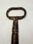 Large Rare 18th Century Hand Wrought Iron Open Barrel Shaft Bit Skeleton Key For Sale - Image 4 of 10