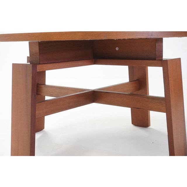 Bernini Vintage Italian Round Dining Table by Silvio Coppola for Bernini, 1970s For Sale - Image 4 of 8