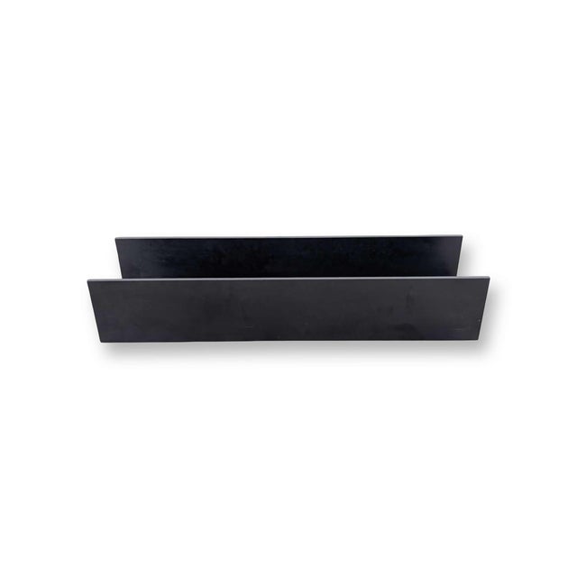 Mid-Century Modern Mid-Century Wall Shelf in Black from Wilhelm Renz For Sale - Image 3 of 8