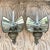 Boho Chic Vintage Wheeler Mirrored Glass Wall Sconces, Pair For Sale - Image 3 of 13