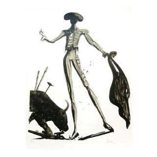 Salvador Dali, Matador and Bull, 1969, Lithograph For Sale