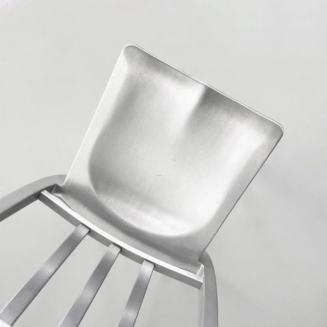 American Postmodern Hudson Stool in Aluminum by Philippe Starck for Emeco, 2000s For Sale - Image 15 of 18