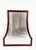 Traditional Vintage Large Pagoda Wood Framed Wall Mirror in the Manner of Barbara Barry For Sale - Image 3 of 8
