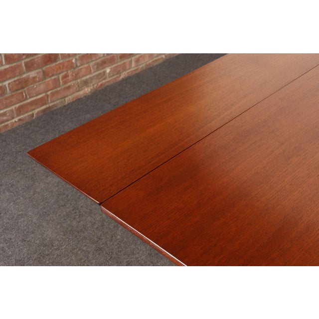 Danish Modern "Elevator" Metamorphic Coffee Table / Dining Table With Two Leaves For Sale - Image 13 of 18