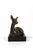 Charming bronze sculpture of a resting deer, dating from the early 1900s. Finely cast with gentle curves and expressive...