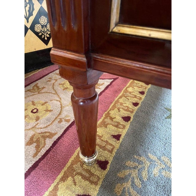 Gold Louis XVI Mahogany and Amaranth Commode For Sale - Image 8 of 13