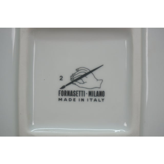 Early 21st Century Piero Fornasetti Milano Italy Porcelain Palloni n.2 Hot Air Balloons Tray For Sale - Image 5 of 11