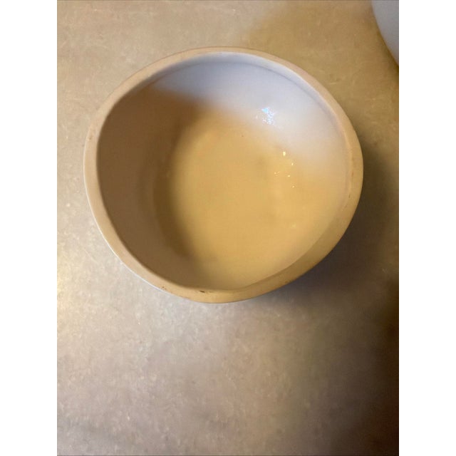 1980s Rare Patricia Hinde St. Simons Island Ga Signed Studio Pottery Lidded Ginger Jar For Sale - Image 6 of 9