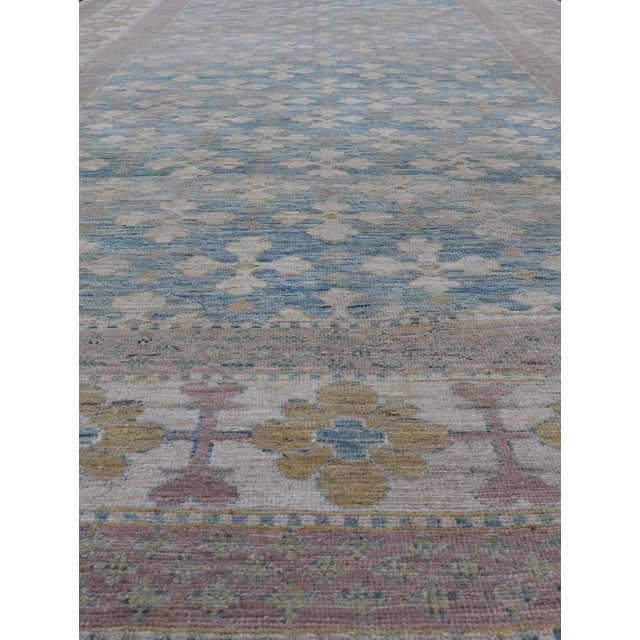 Textile Keivan Woven Arts Khotan Design Gallery Rug, Wool, Afghan, 8'3 X 15'2 For Sale - Image 7 of 15