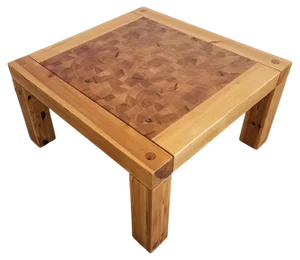 Mid-Century Pine Side Table attributed to Jaob Kielland Brandt, Sweden, 1970s