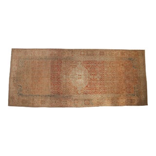 Vintage Fine Distressed Malayer Carpet - 7'1" X 16'7" For Sale