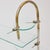 Vintage Art Nouveau Metal and Glass Patisserie Display Stand, 1930s For Sale - Image 15 of 18