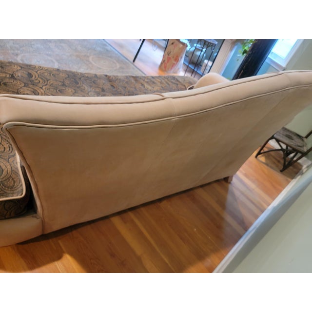 Animal Skin Vintage Thayer Coggin Chaise For Sale - Image 7 of 10