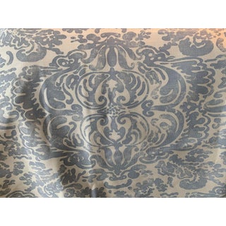 Cottage Quadrille San Marco Printed Linen For Sale