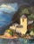 Wood California Coastal Seascape, "View From Covered Boat", Oil Painting, Signed by Artist For Sale - Image 7 of 9