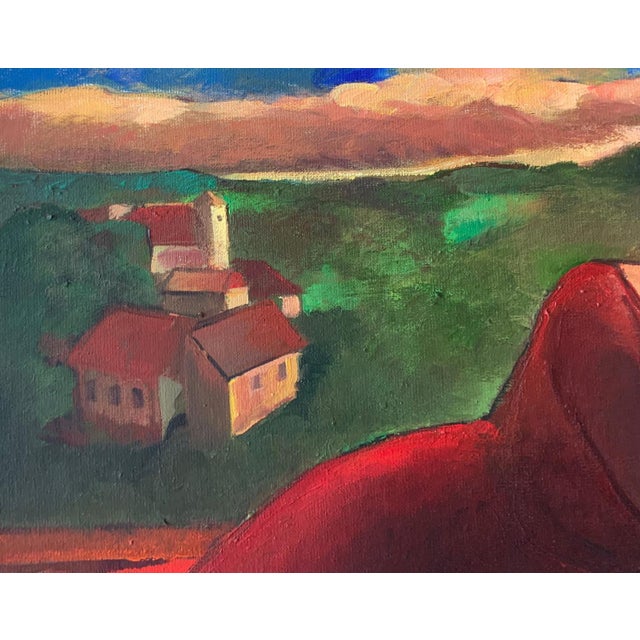 Anna Karpowicz-Westner, Late Afternoon, Oil on Canvas For Sale - Image 3 of 5