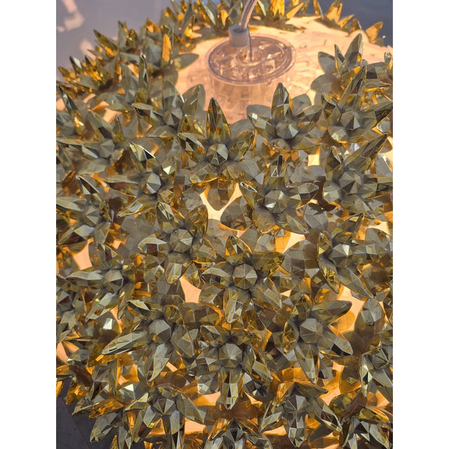 Plastic Bloom Metallic S1 Gold Hanging Lamp from Kartell, 2007 For Sale - Image 7 of 8