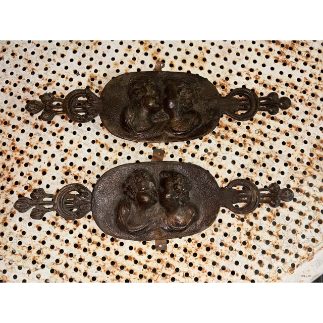 Antique Plaques, 1850, Set of 2 For Sale - Image 9 of 9