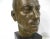 Mid Century Male Bust Cast Plaster Sculpture in the Style of Bronze For Sale In Cincinnati - Image 6 of 11