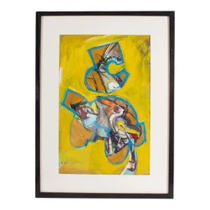 Abstract Mixed Media Painting by James L. Bruch