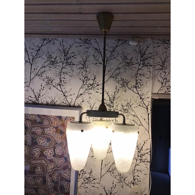 1950s Scandinavian Modern Ceiling Plafond Lamp by Hans-Agne Jakobsson for Hans-Agne Jakobsson AB Markaryd, 1950s For Sale - Image 5 of 9