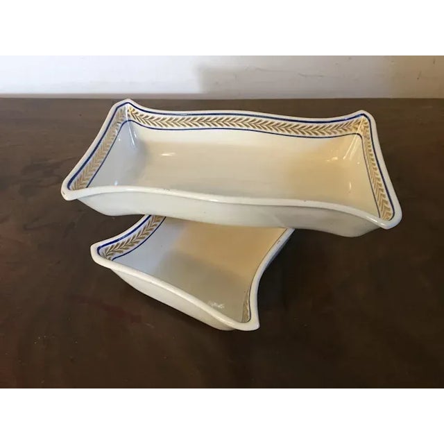 Antique 1790 Georgian Wedgwood Creamware Serving Dishes - A Pair For Sale In New York - Image 6 of 11