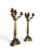 Metal Antique French Chased Gilt Bronze Candleholder, 1870 For Sale - Image 7 of 8