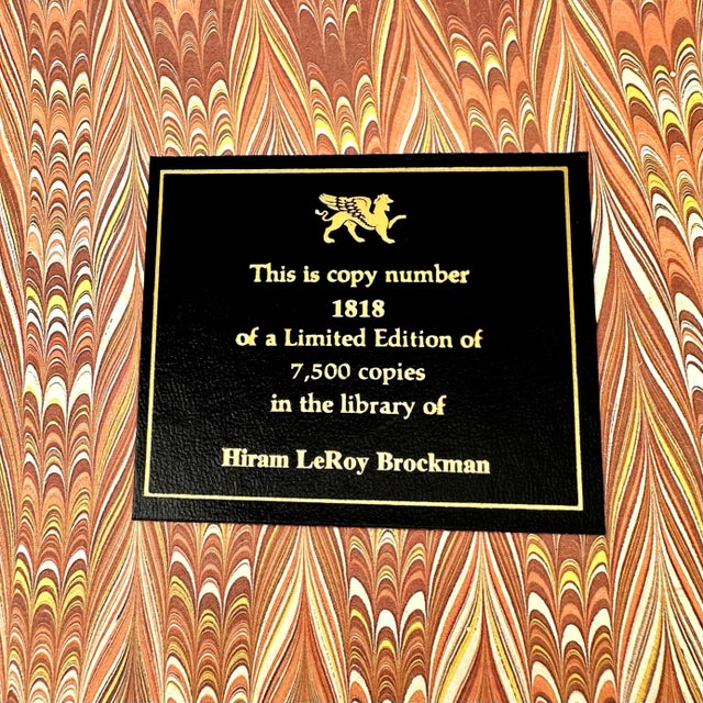 Late 20th Century Limited Edition Red & 22k Gold Leather Bound Medicine Books a Pair For Sale - Image 10 of 12