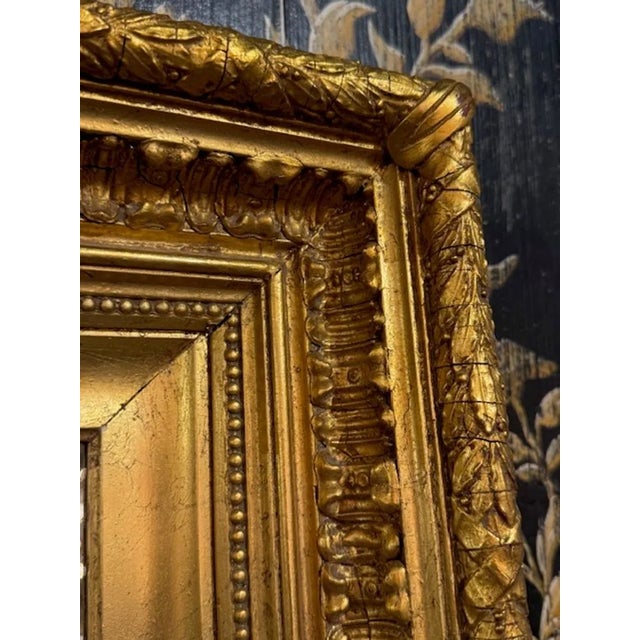 19th Century 19th Century English Giltwood Mirror For Sale - Image 5 of 5