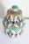 Glazed Moorish Ceramic Covered Jar Handcrafted in Fez Morocco For Sale - Image 12 of 15