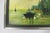 Yellow Signed Vintage Oil Paintings, Marina Sailboats, Mid-Century Nautical Art Framed, a Pair For Sale - Image 8 of 14