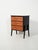 Small Scandinavian Black Lacquered Chest of Drawers, 1950s For Sale - Image 4 of 10