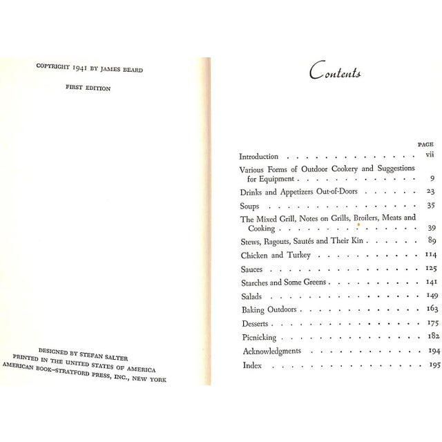 1940s "Cook It Outdoors" 1941 Beard, James For Sale - Image 5 of 10