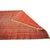 Mid-Century Modern 1950s Small Green Red Modern Geometric Cotton Vintage Textile Knotted Ziloo Rug For Sale - Image 3 of 8